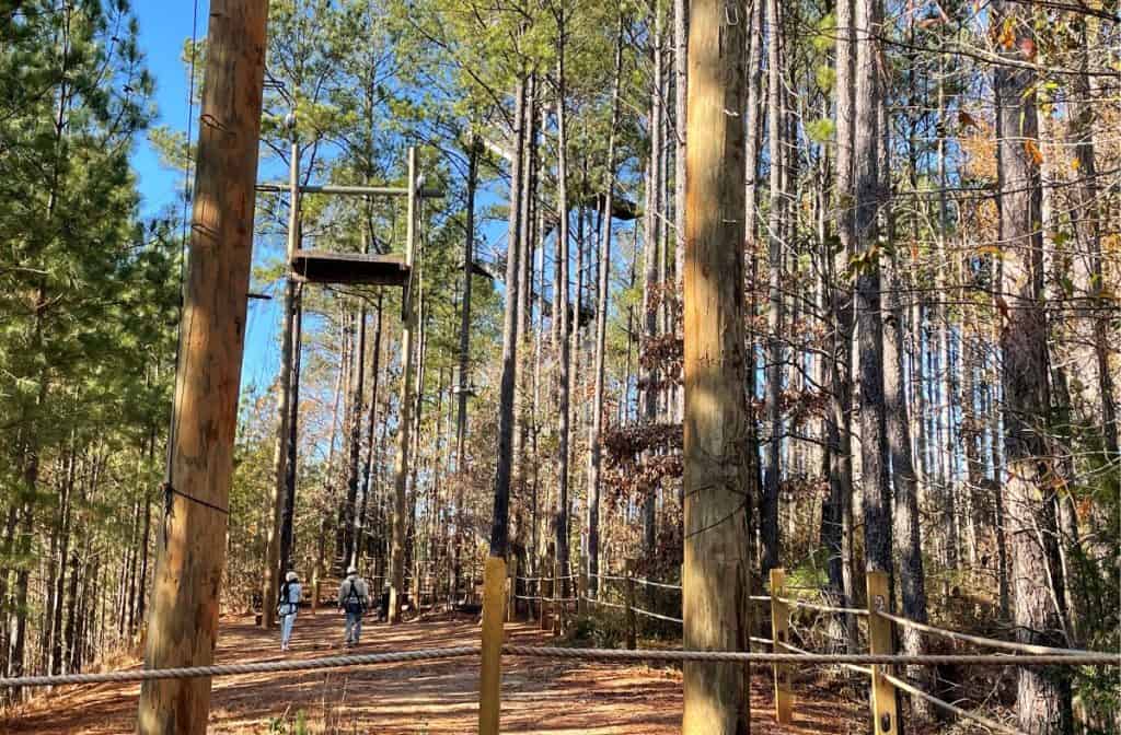 Ropes Course at Whitewater Center